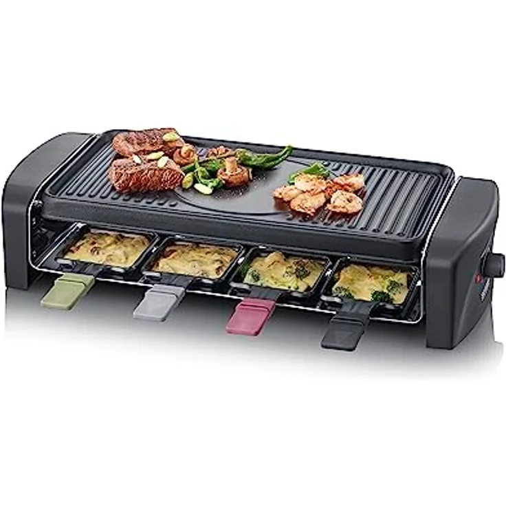 RG 9646 Raclette Grill mit antihaftbeschichteter Grillplatte – Bild 1