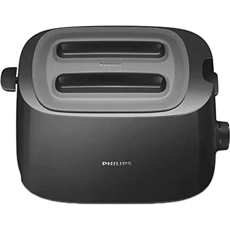 Philips Daily collection HD2582-90 2-Schlitz-Toaster, 900 Watt, 8 Bräunungsstufen, High-Lift-Funktion, Kunststoff, schwarz – Bild 2