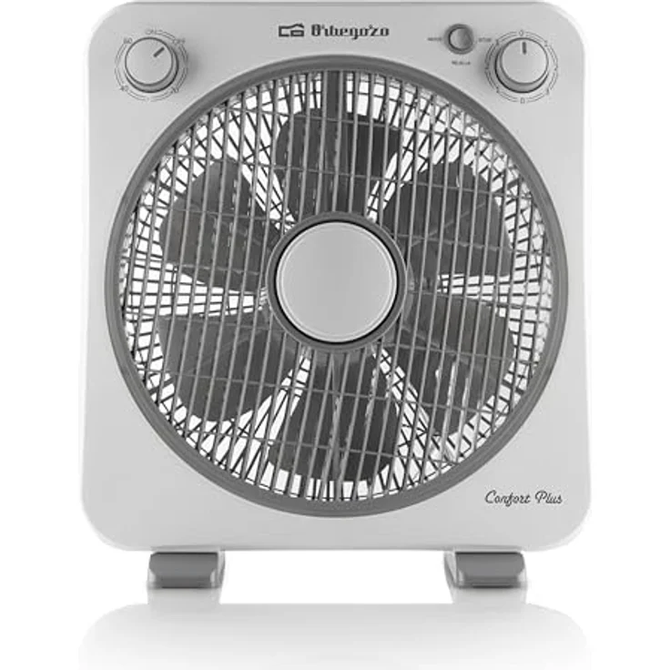 Orbegozo BF 0138 Bodenventilator mit 6 Flügeln 3 Geschwindigkeitsstufen rotierender Diffusor zwei-We – Bild 4