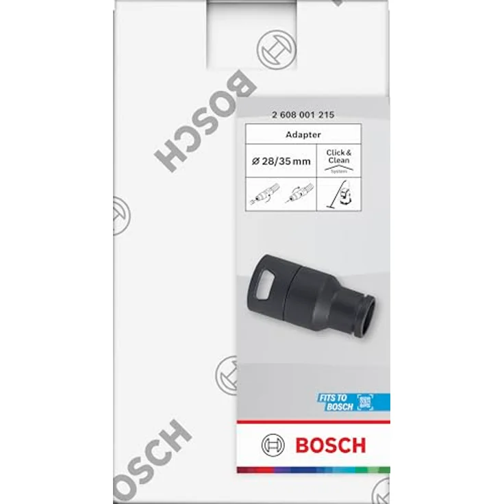 Bosch Universal-Adapter für Staubsauger, Anschluss an Elektrowerkzeuge und Zubehör unterschiedlicher Marken – Bild 2