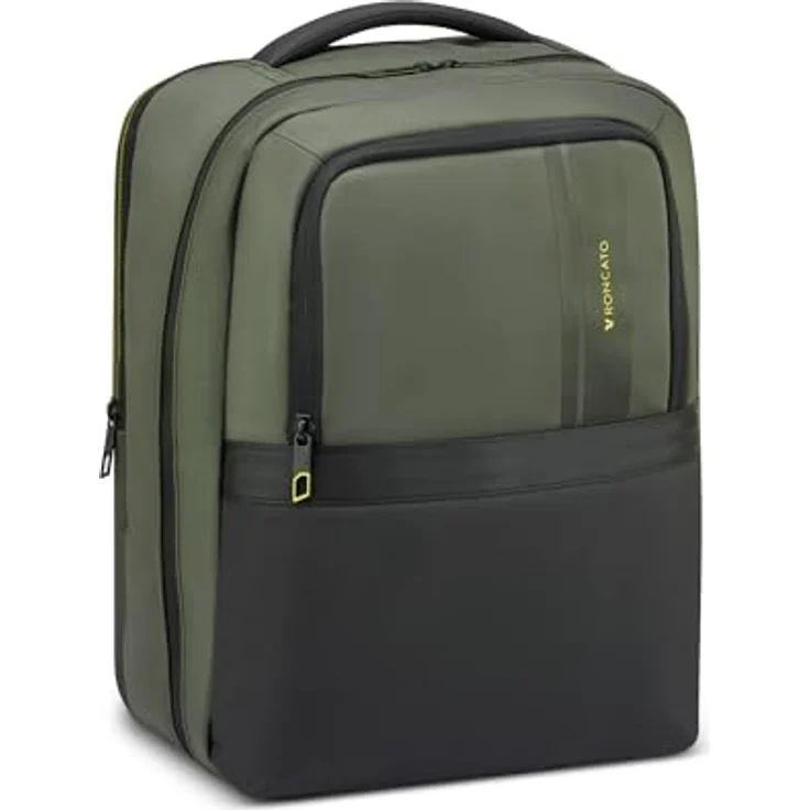 Roncato Metropolitan Reiserucksack 40 cm, olivgrün, 100% Nylon, 30 x 20 x 40 cm – Bild 1