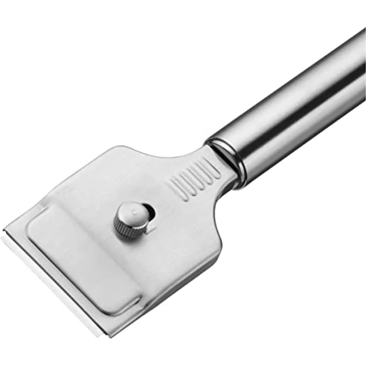 WMF Profi Plus Kochfeldschaber 19,5 x 5 cm, Glaskeramik-Schaber, Cromargan Edelstahl teilmattiert, spülmaschinengeeignet – Bild 3
