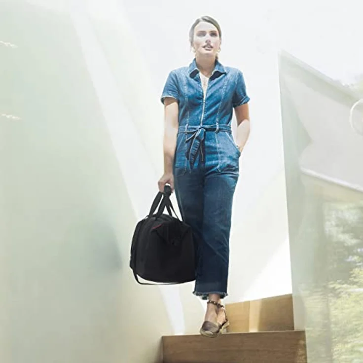 reisenthel Allrounder Handtasche, Schwarz, mit Innensteckfächern für vielseitige Nutzung als Wochenend- und Sporttasche – Bild 5