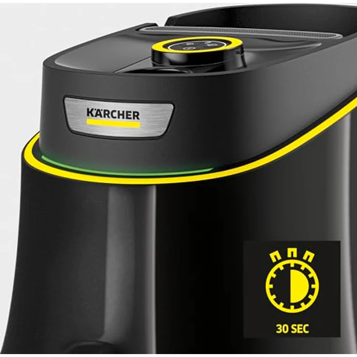 Kärcher Dampfreiniger SC 3 Deluxe Anniversary Edition, 3,5 bar Dampfdruck, 30 s Aufheizzeit, 1.900 W Leistung, 75 m² Flächenleistung, 1 l Tank, mit Bodenreinigungsset + Mikrofaser-Bezug – Bild 2