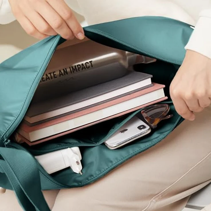 Got Bag Moon Bag Umhängetasche, 45 cm, 100% Polyester, grün – Bild 4