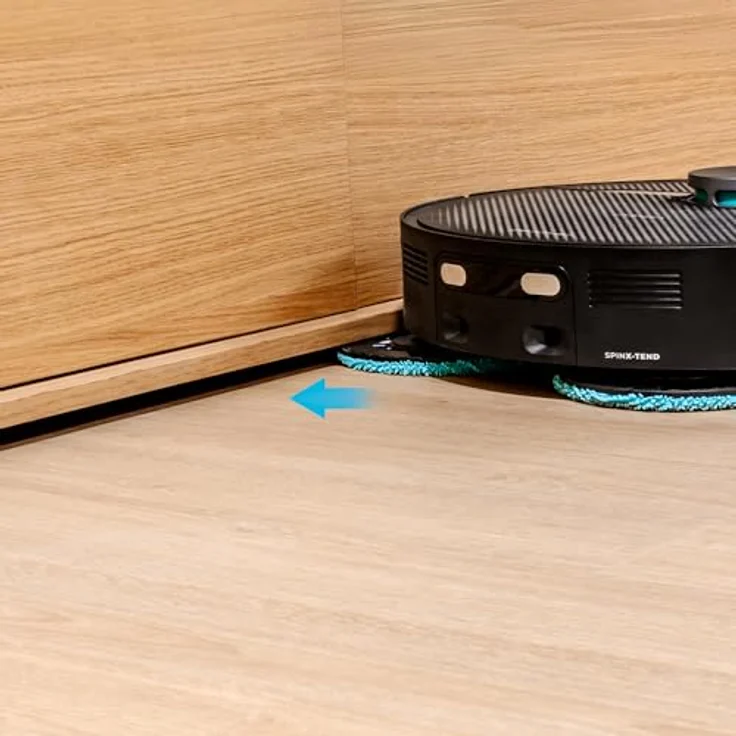 Cecotec Conga X70, Saug- und Wischroboter mit Selbstentleerungsstation, 15000Pa Saugkraft, 4-in-1-Basis, Smartphone-Steuerung und 240 Minuten Akkulaufzeit – Bild 6