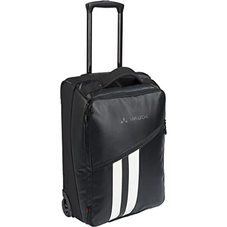 Vaude Rotuma Koffer, Trolley (35 l) aus Planenmaterial, schwarz – Bild 1