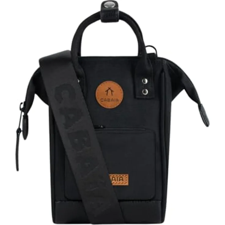 CABAIA Umhängetasche Nano Bag, 100% recyceltes Polyester, abnehmbare Vortasche, Molle-System, max. 158 cm Schulterriemen