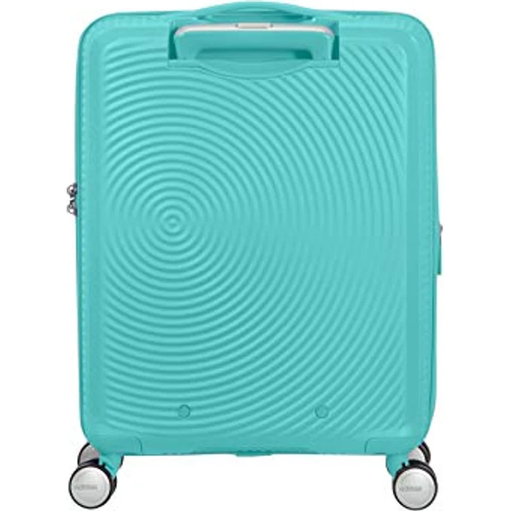 American Tourister Soundbox - Spinner S Erweiterbar Handgepäck, 55 cm, 35.5/41 L, Blau (Poolside Blue) – Bild 2