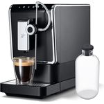 Tchibo Kaffeevollautomat Esperto Pro, inkl. passender Milchkaraffe aus Glas, perfekter Kaffeegenuss für Caffè Crema, Espresso und Milchspezialitäten, 600ml Milchbehälter, anthrazit