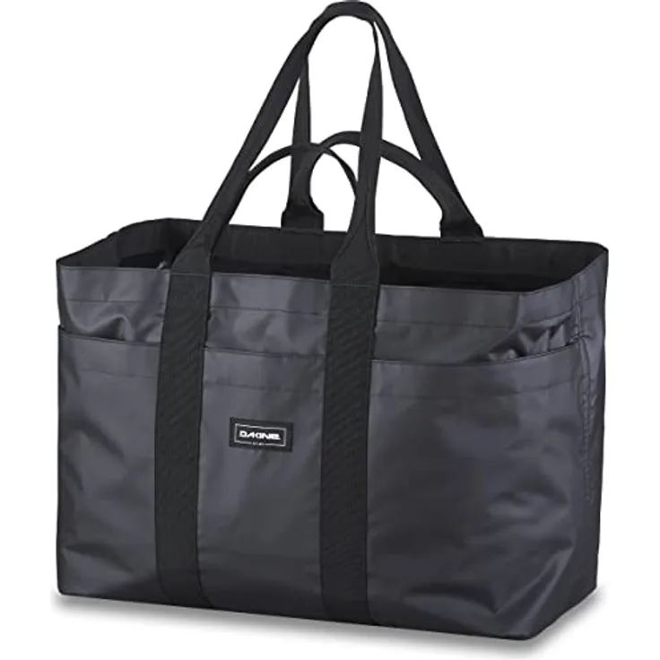 Dakine Catch-All Shopper Tasche, 52 cm, schwarz, 100% Polyester, praktische Einkaufstasche