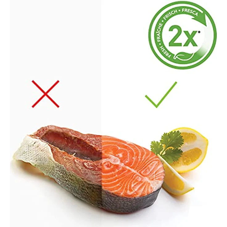 FoodSaver kabelloser Handvakuumierer zum Versiegeln von Lebensmitteln mit Ladestation | Mini Vakuumiergerät mit 1 Behälter zum Einmachen und Marinieren und 5 Frischhalte-Vakuumierbeuteln [VS1199X] – Bild 3