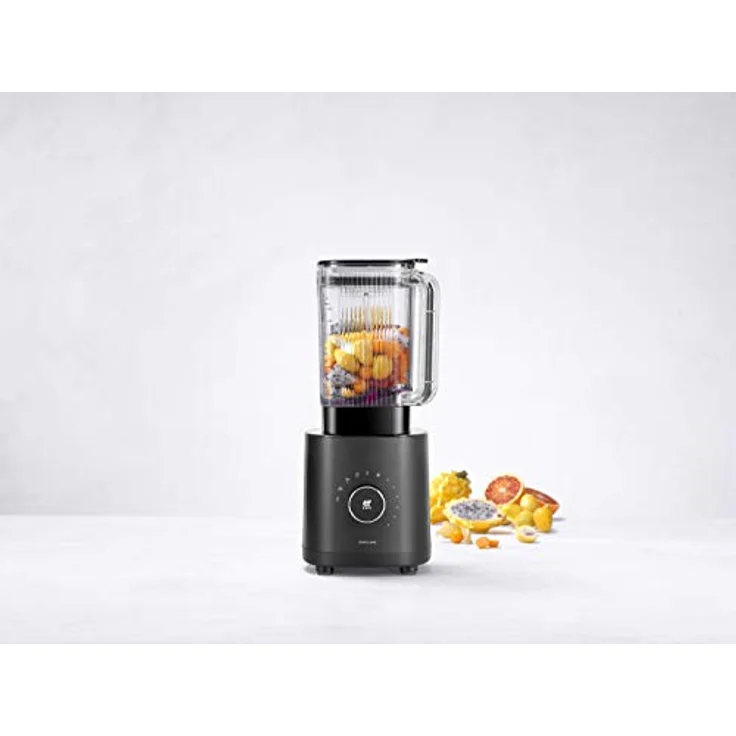 Zwilling Enfinigy Standmixer, AC Motor, 1200W, 5 Automatikprogramme, 12 Leistungsstufen, 1,4L, schwarz – Bild 2