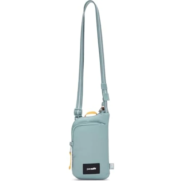 Pacsafe GO anti-theft Tech Mini Bag Umhängetasche RFID, 12 cm, blau, 100% Polyester – Bild 2