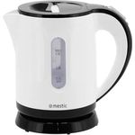 Mestic camping wasserkocher 0,8L MWC-100 schwarz-weiß