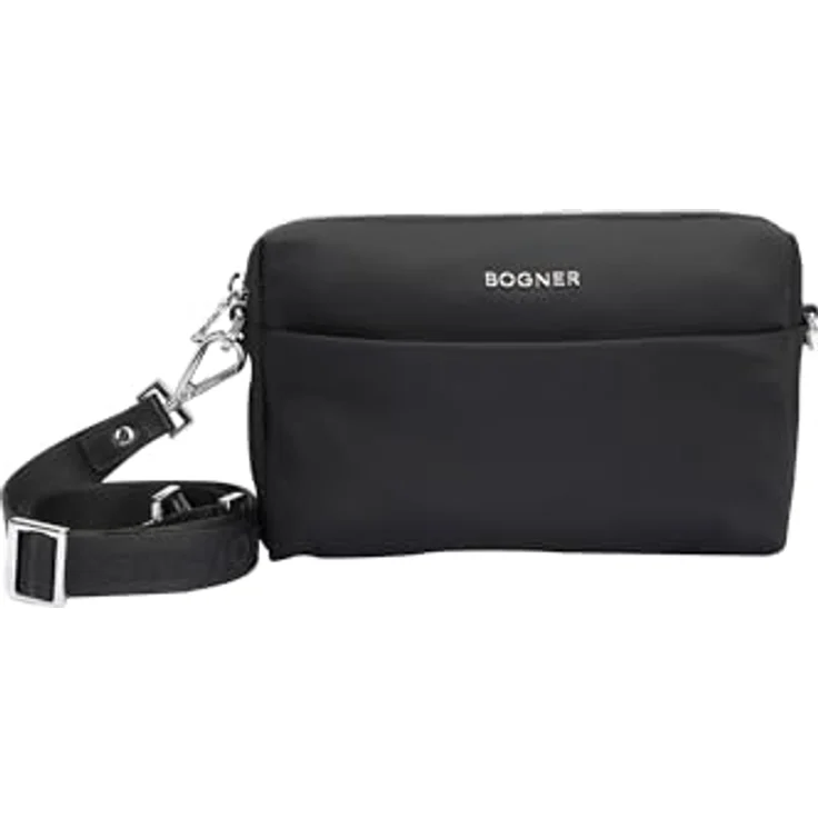 Bogner Klosters Sita Shoulderbag SHZ, Umhängetasche im sportlichen Look, Schwarz – Bild 6