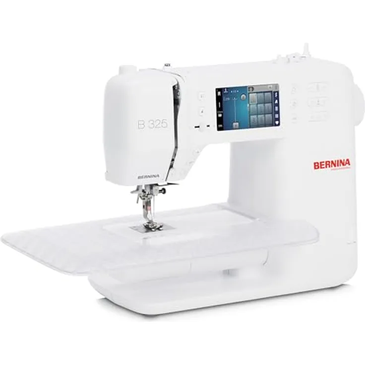 Bernina Nähmaschine B 325, 419 Programme, leicht bedienbar mit Touchscreen und Nähberater, stylisches Design
