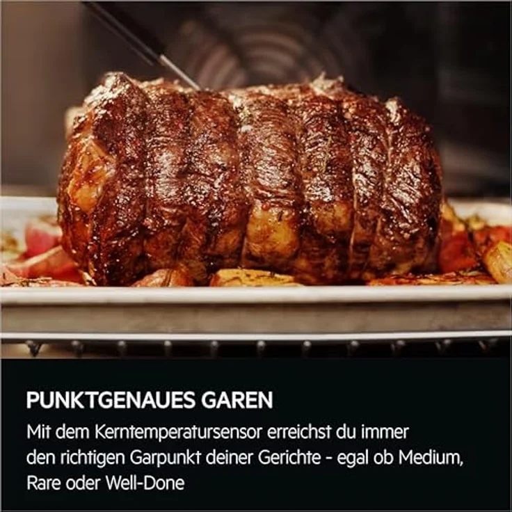 AEG TR6BP51ZSB Backofen mit Dampfunterstützung, Touch-Control, Timer und Smart Home App-Steuerung, Edelstahl – Bild 3