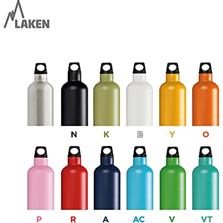 Laken Trinkflasche Futura Schmal, Red, 0.5 Liter, TE5R – Bild 7
