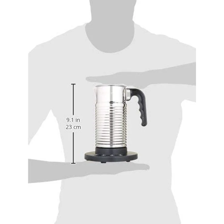 Nespresso Aeroccino 4 Milchschäumer, Spülmaschinenfest, silber – Bild 3
