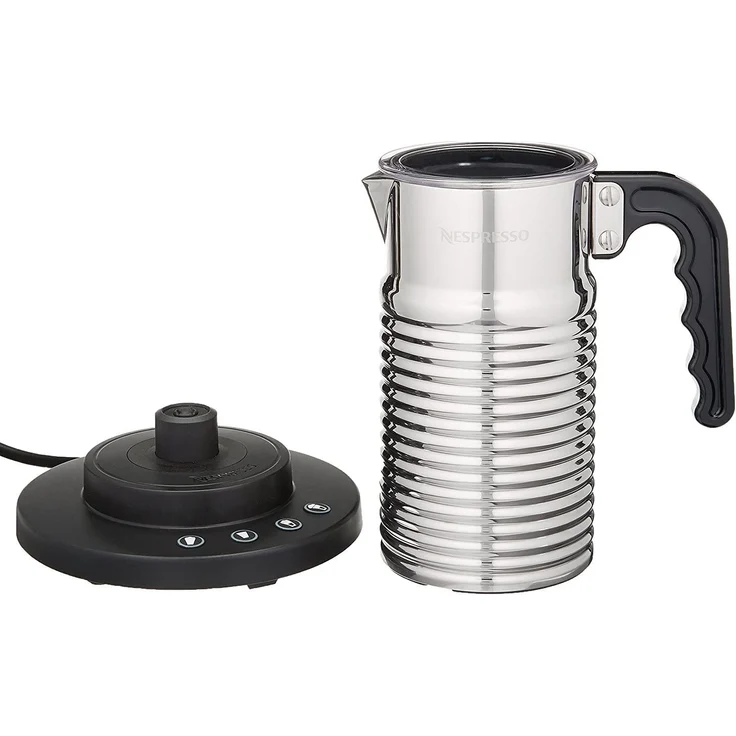 Nespresso Aeroccino 4 Milchschäumer, Spülmaschinenfest, silber – Bild 2