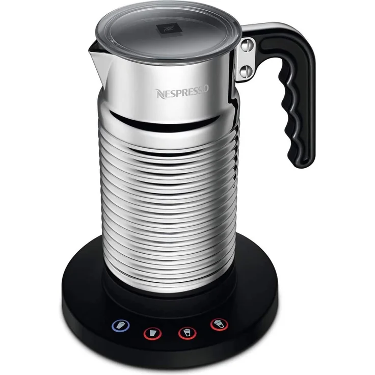 Nespresso Aeroccino 4 Milchschäumer, Spülmaschinenfest, silber – Bild 1