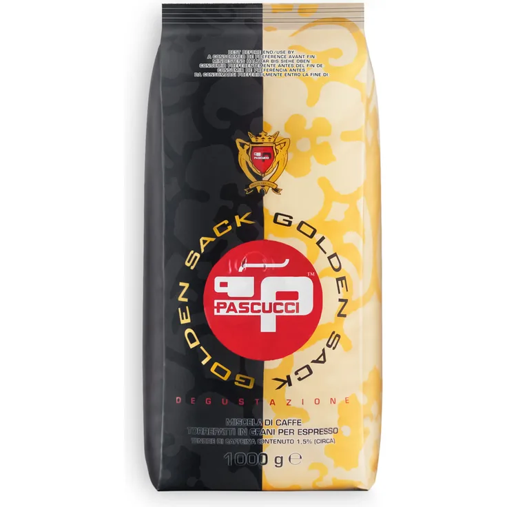 Pascucci Caffè Golden Sack Degustazione, Espressobohnen, 1kg