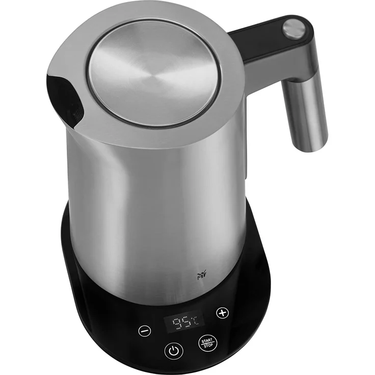 WMF 04.1331.0011 Kineo Wasserkocher, 3000 Watt, 1,6 Liter, Kalkfilter, Temperatureinstellung, Einhand-Deckelöffnung, Cromargan, edelstahl – Bild 3