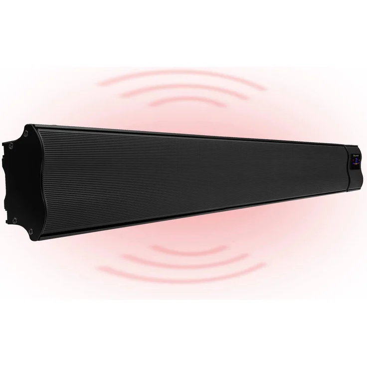 Klarstein Cosmic Beam Smart 30 Infrarot-Heizstrahler 3000W App-Steuerung Fernbedienung, schwarz, Heizstrahler – Bild 1