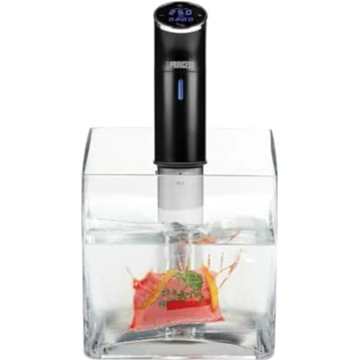 Princess Sous-Vide Stick - Präzisionskocher mit digitalem Display, IPX7 wasserfest, 25-95°C Temperatur, 1m Kabelzuleitung, Fertig-Signal, 1200 Watt, 267003 – Bild 3