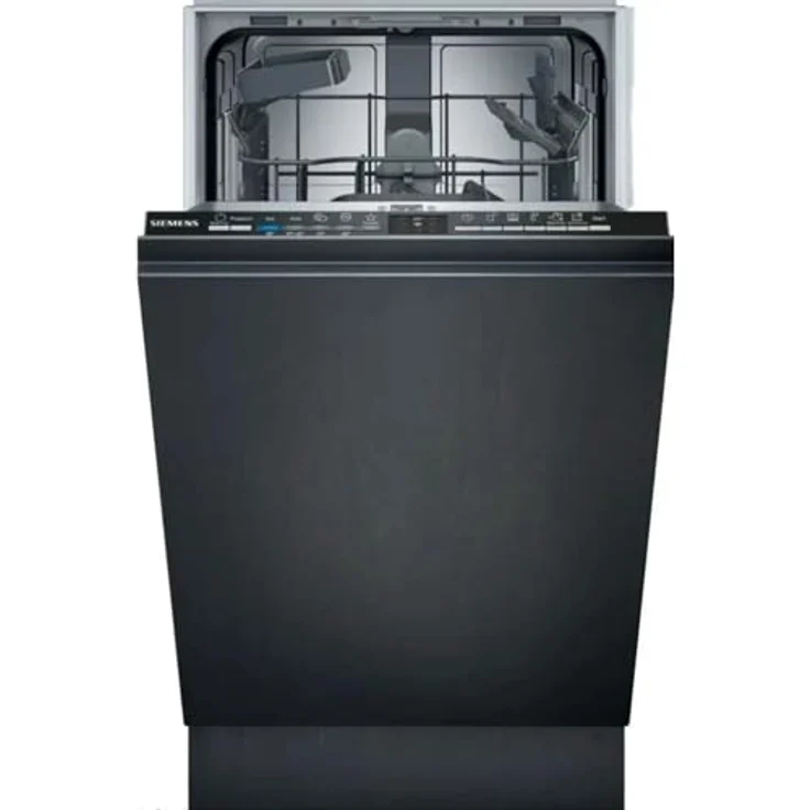 Siemens SR61HX22KE, iQ100, Vollintegrierter Geschirrspüler, 45 cm, 10 Maßgedecke, Energieeffizienzklasse E, Home Connect-fähig, 44 dB(A) Geräuschpegel – Bild 2