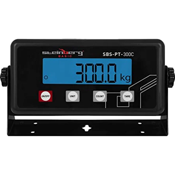 Steinberg Systems Feinwaage Paketwaage Industriemaßstab Industrie Versandwaage Präzision, breiter Messbereich bis zu 300 kg, präzise Anzeige mit Genauigkeit von 50 g &gt, 100 g – Bild 3