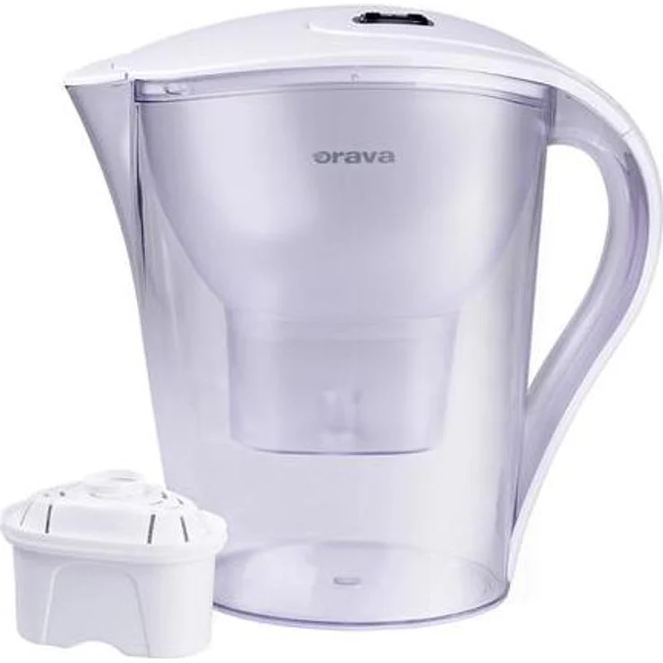 Orava WF-38 F, Wasserfilterkanne mit 3,8l Volumen, weiß