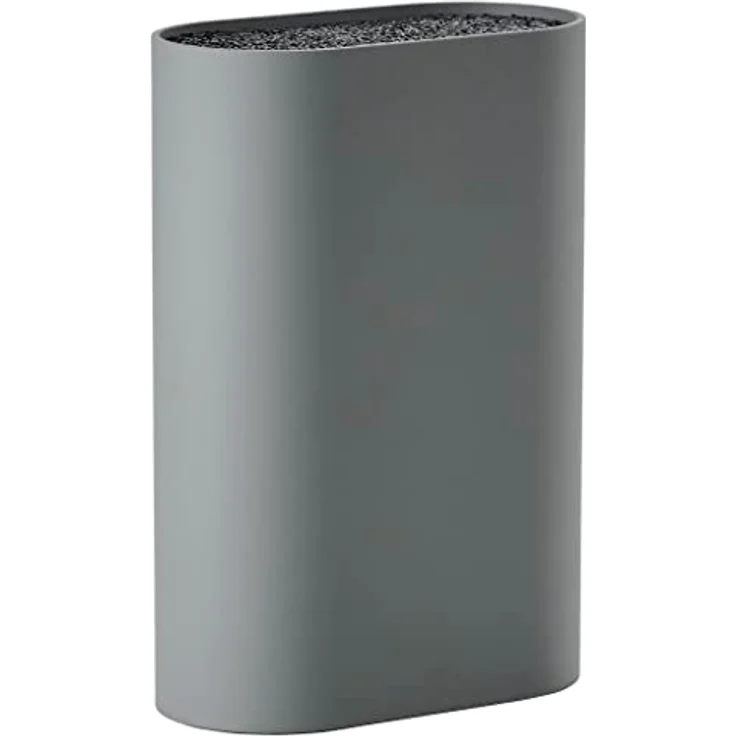 Zone Denmark Singles Messerblock ohne Messer, flexibler Messerhalter zur Aufbewahrung, 17 x 9 cm, Höhe 24 cm, Cool Grey (Grau) – Bild 1