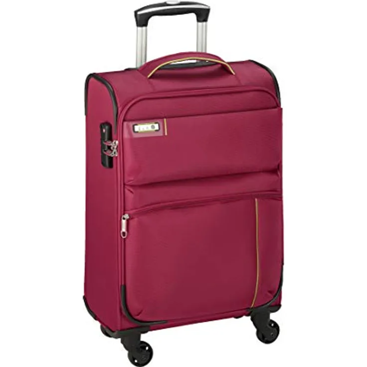 D&N Travel Line 6704 Koffer, 65 cm, 61L, Pink