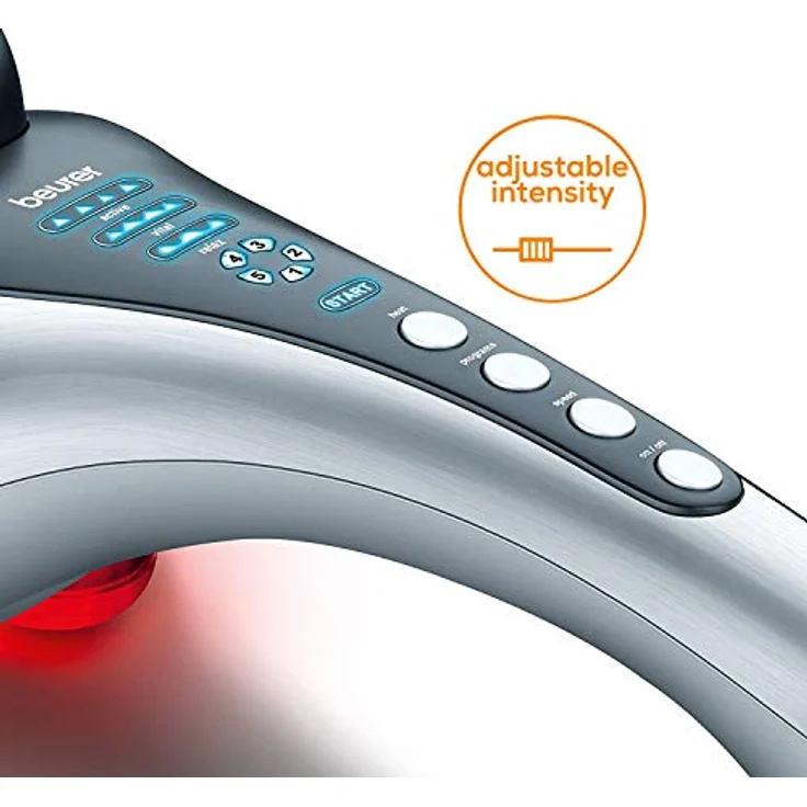 Beurer MG 100 Infrarot-Massagegerät 649.03 Handmassagegerät 4 Massageprogramme 2 Massageaufsätze – Bild 5
