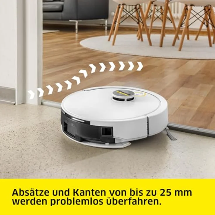 Kärcher RVC 3, Saug- und Wischroboter mit 15.000 Pa, App-Steuerung, Laser-Navigation, für Hartböden und Teppiche, automatisches Laden – Bild 4
