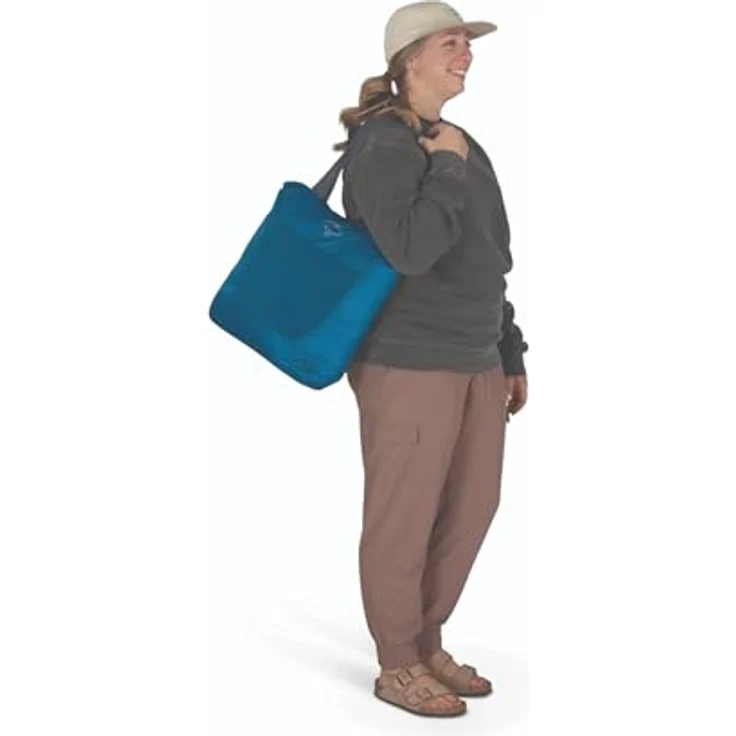 Osprey Ultralight Pack Liner Shopper Tasche, 34 cm, 100% Nylon, tundra green – Bild 5