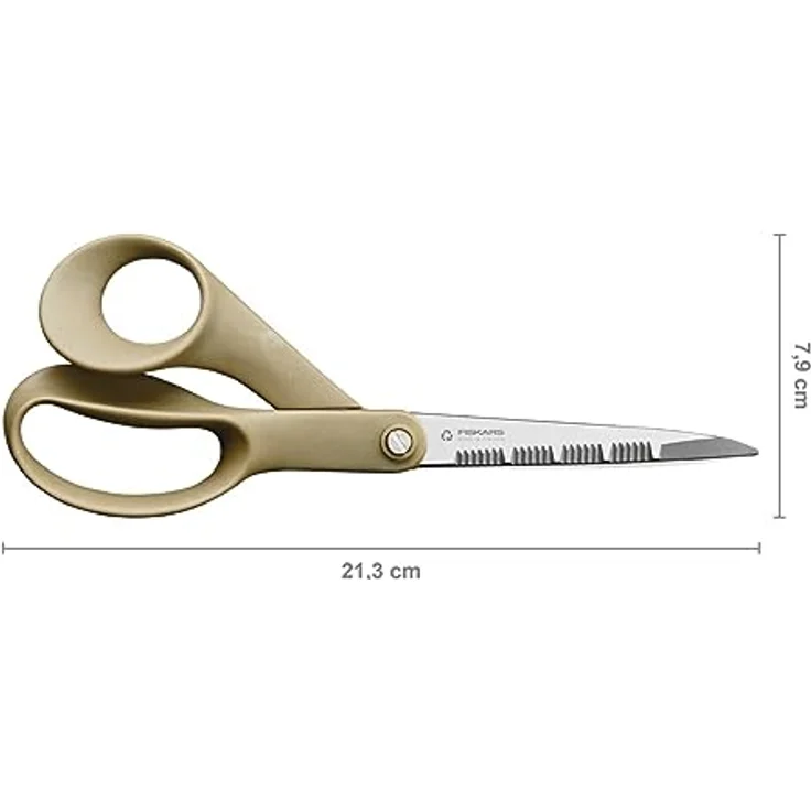 Fiskars ReNew Gartenschere, Länge: 21 cm, Recycelter Edelstahl/Kunststoff, Aus 100% wiederverwertbaren Materialien, 1062544 – Bild 2