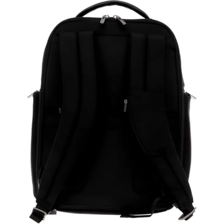 Piquadro Brief Rucksack RFID, 42 cm mit Laptopfach, schwarz, aus 100% Nylon – Bild 3