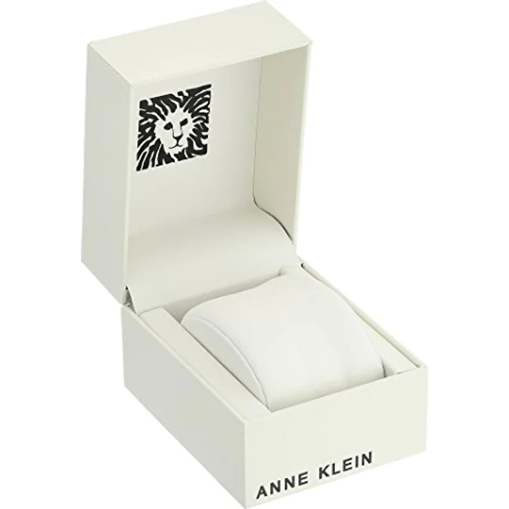 Anne Klein Armbanduhr für Frauen, Silberfarbenes Zifferblatt mit goldfarbenen Zeigern, Zweifarbiges Gliederarmband, Wasserdicht bis 30M – Bild 4