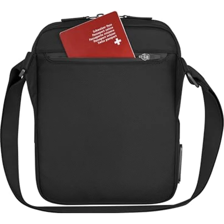 Victorinox Architecture Urban2, Handtasche Crossbody Bag mit 360-Grad-Schutz für 10" Tablet, antimikrobielles SILVADUR™-Futter, schwarz – Bild 3