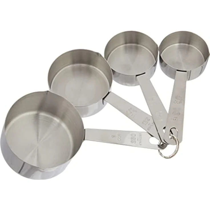 LACOR 67007 Mass-Pfannchen Set 4-teilig Edelstahl 18-10 – Bild 2