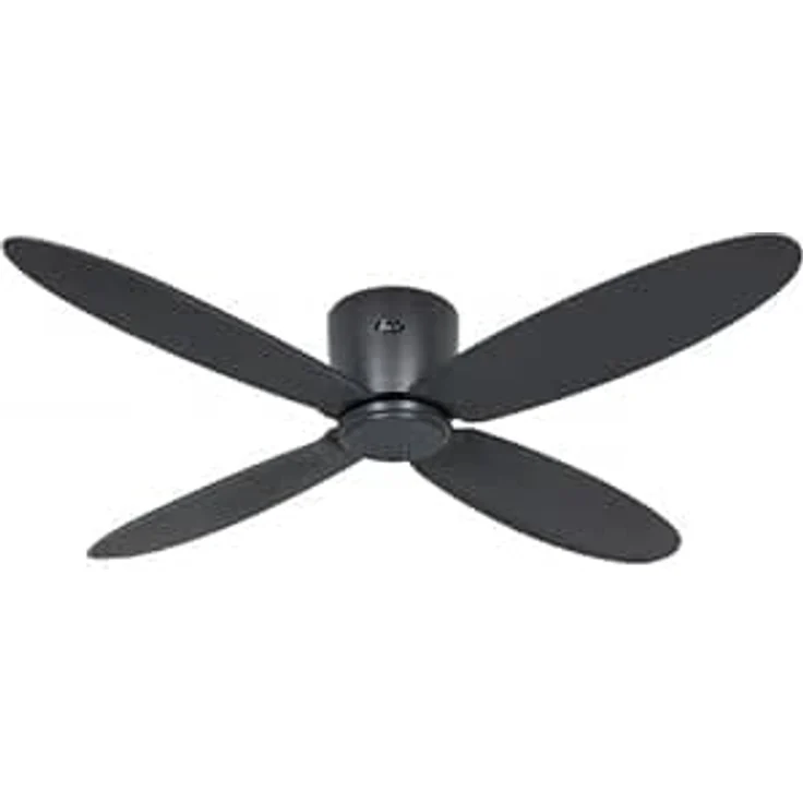 CASAFAN Eco Plano II, Energiespar Deckenventilator mit Fernbedienung und WiFi, 132 cm, basaltgrau, 6 Geschwindigkeiten, Smart Home kompatibel – Bild 1