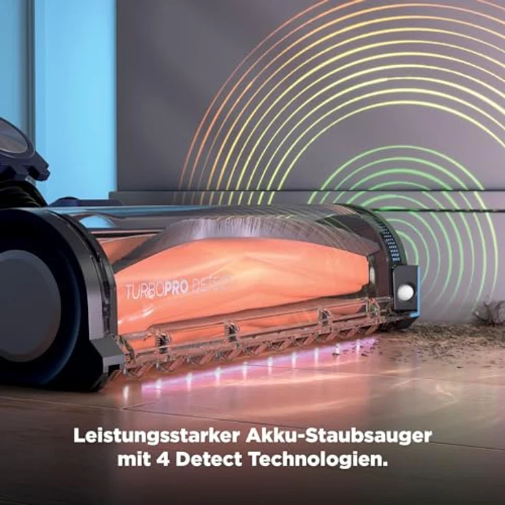 Shark Akku-Hand- und Stielstaubsauger PowerDetect Speed IA1241EU, 350 W, beutellos, 4 PowerDetect-Technologien, Reveal-Technologie, Flexology – Bild 4