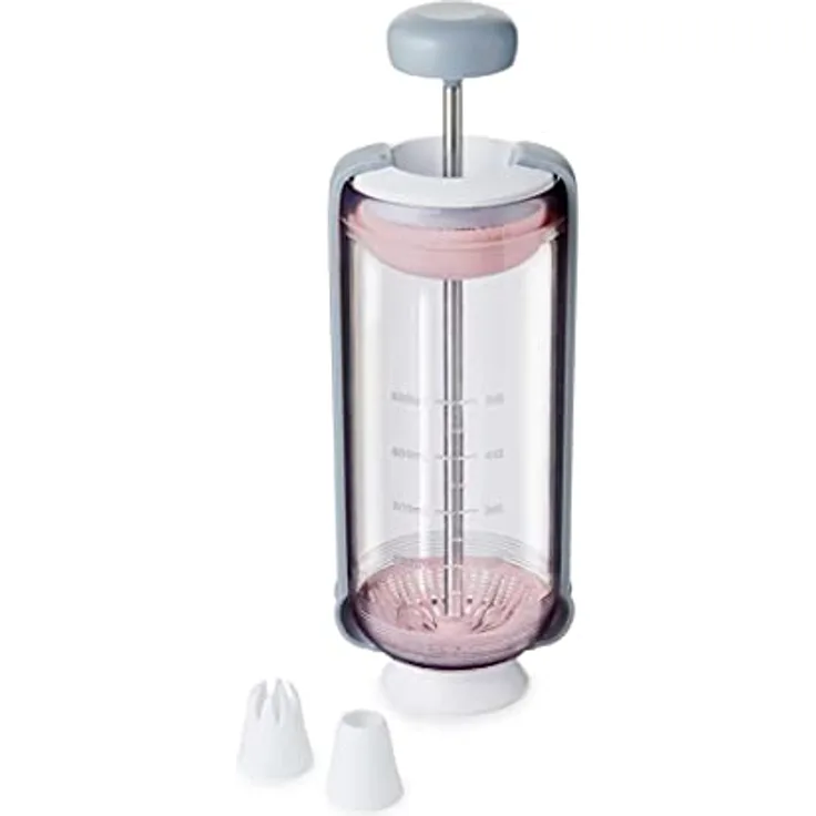 Betty Bossi Dessert Blitz - Spritzbeutel zum Herstellen und Anrichten von Cremedesserts in einem