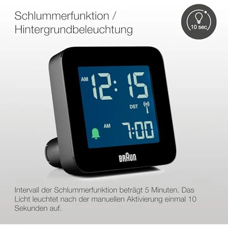 Braun Wecker BC09B DCF – Bild 4