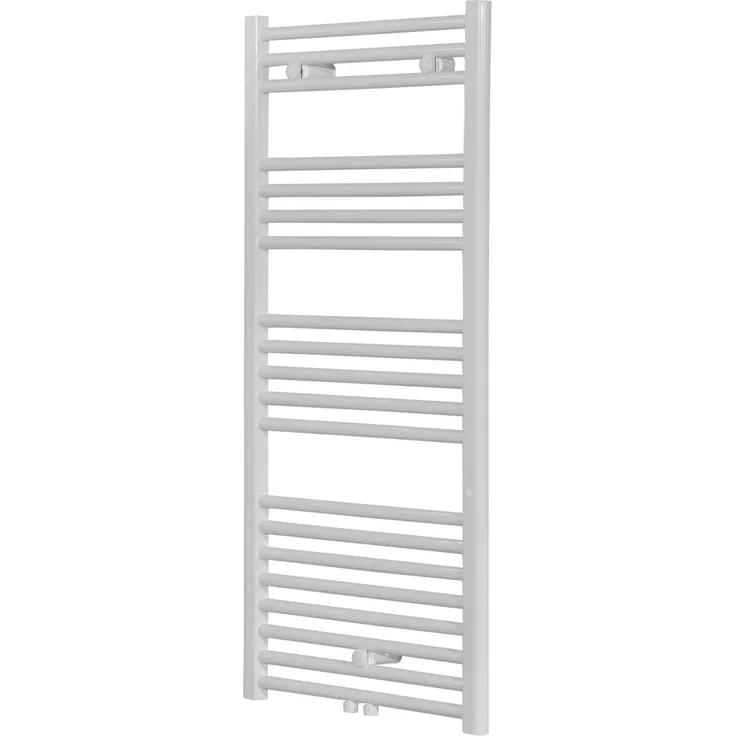 Sanotechnik Badheizkörper Bari gerade 1188 x 600 mm, Weiß, Mittelanschluss, 496 Watt Heizleistung