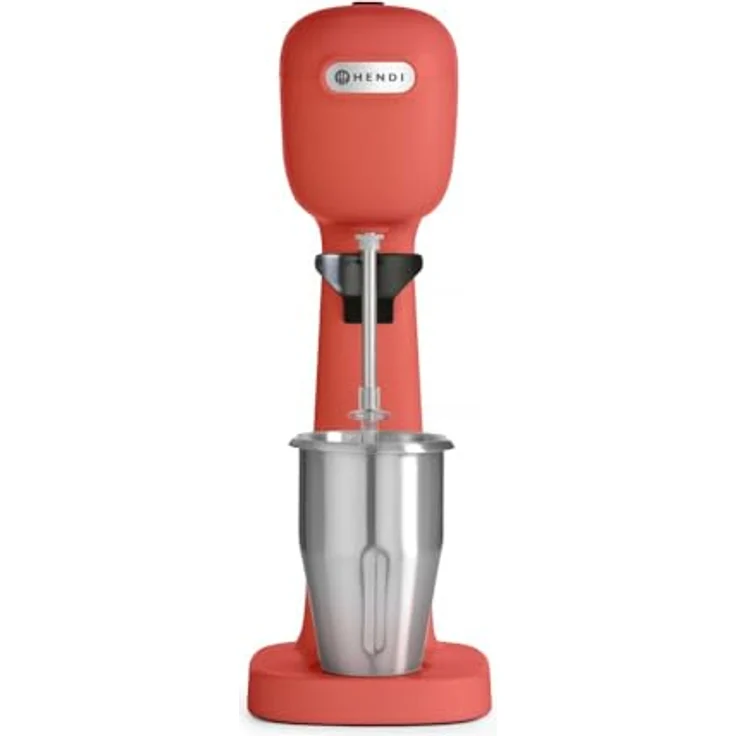 Hendi Milchshake-Mixer - Design by Bronwasser Standmixer, 400 Watt, Kunststoff, rot – Bild 2
