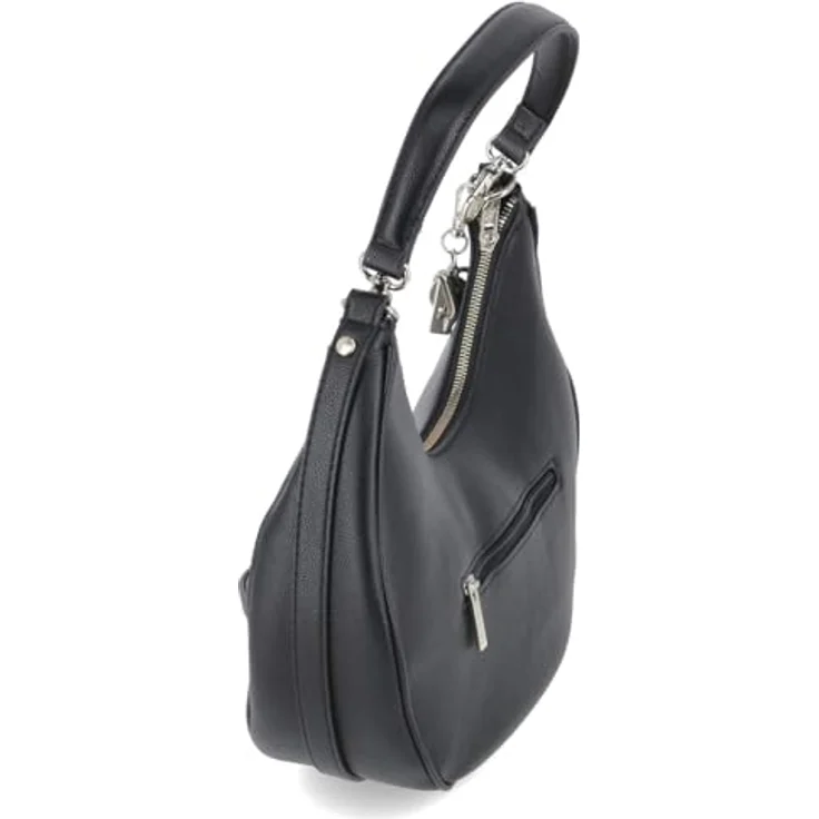 Tamaris TAS Katharina Schultertasche 31 cm, schwarz, aus 100% Polyurethan, 28 cm hoch, 10 cm tief – Bild 2